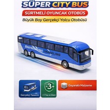 Trust Store Süper City Bus Sürtmeli Oyuncak Otobüs Büyük Boy Gerçekçi Yolcu Otobüsü
