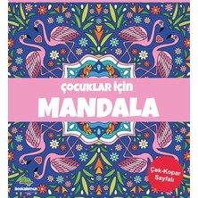 Bookalemun Yayınevi Çocuklar Için Mandala - Lacivert