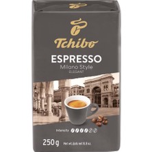 Tchibo Espresso Milano Style Öğütülmüş Kahve 250 G Orta Kavrulmuş Kafeinli Aroma