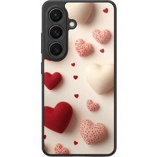 Aksel Kılıf Samsung Galaxy S26 Uyumlu Glossy Premium Mat Siyah Baskılı Silikon Kılıf