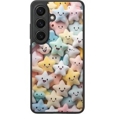 Aksel Kılıf Samsung Galaxy S26 Uyumlu Glossy Premium Mat Siyah Baskılı Silikon Kılıf