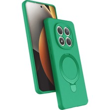 Arel Tech Store Xiaomi Redmi Note 15 Pro 4g Regal Magsafe Standlı Kapak - Yeşil ARLSTRTCH-MPA3256