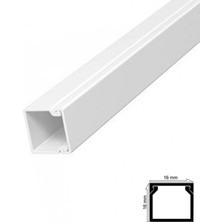 İsingir Shopping Kablo Kanalı 12X12 mm 2 Metre 6 Adet