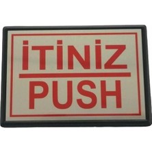 İsingir Shopping Yönlendirme Büyük Itiniz (Push) 13X8,5 cm