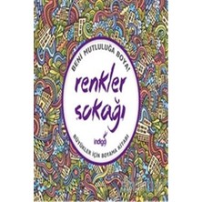 İndigo Kitap Renkler Sokağı : Büyükler Için Boyama Kitabı