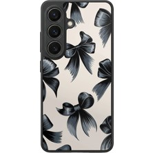 Aksel Kılıf Samsung Galaxy S26 Uyumlu Glossy Premium Mat Siyah Baskılı Silikon Kılıf