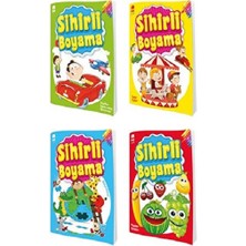 Ema Kitap Sihirli Boyama (4 Kitap Takım)