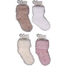 İsingir Shopping Alyosa Kız Bebek Havlu Soket Çorap 450911 (Adet Fi̇yatidir)