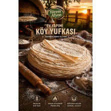 Gülçehre Yörem Afyon Meşhur Afyonkarahisar Odun Ateşinde Pişirilmiş Köy Şepiti (YUFKA, LAVAŞ) | 4 Adet.