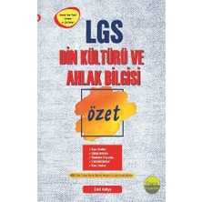 8.sınıf Lgs Din Kültürü ve Ahlak Bilgisi Özet Liselere Hazırlık