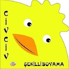 0-6 Yaş Yayınları Şekilli Boyama - Civciv