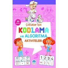 Martı Çocuk Yayınları Çocuklar Için Kodlama ve Algoritma Aktiviteleri - Pembe