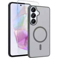 Teleplus Samsung Galaxy S26 Kılıf Babet Translucent Mat Msafe Şarj Özellikli Kapak + Ekran Koruyucu