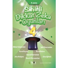 Fark Yayınları 4. Seviye - Sihirli Dikkat Zeka Oyunları 4 (Ilkokul)