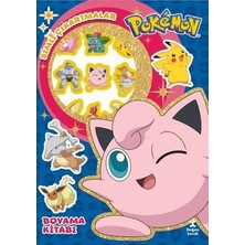 Doğan Çocuk Pokemon - Star Simli Çıkartmalı Boyama Kitabı