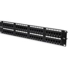 Digitus Patch Panel - 19 Inç - Cat-6-48 Port RJ45 - Korumasız - Lsa Patch Alanı - Raf Montajı 2he -