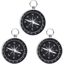 Nemere Mini Paslanmaz Alüminyum Pusula G44-2B Gümüş