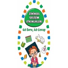 Martı Çocuk Yayınları Zihinsel Gelişim Etkinlikleri 1 - 40 Soru 40 Cevap