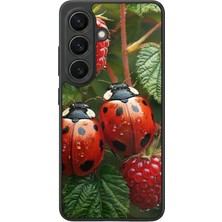 Aksel Kılıf Samsung Galaxy S26 Uyumlu Glossy Premium Mat Siyah Baskılı Silikon Kılıf