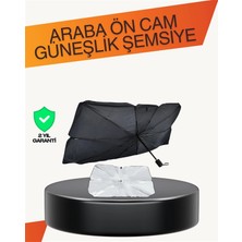 İsingir Shopping Kalın Kumaşlı Ön Cam Güneşliği – Solmaz, Deforme Olmaz, Uzun Ömürlü