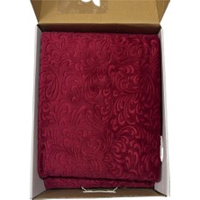 Sarar Gold Çift Kişilik Battaniye Bordo