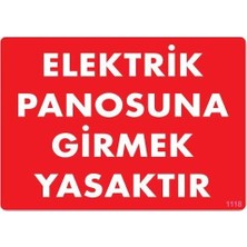İsingir Shopping Elektrik Panosu Levhası 25X35 KOD:1118