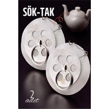 İsingir Shopping Sök-Tak Demlik Içi Çay Filtresi Çay Süzgeci 2 Adet 721303