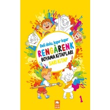 Eksik Parça Yayınları Rengarenk Boyama Kitapları - Sarı Kitap