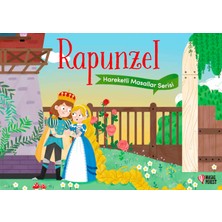 Masalperest Rapunzel - Hareketli Masallar Serisi (Ciltli)
