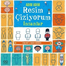 1001 Çiçek Kitaplar Adım Adım Resim Çiziyorum - Insanlar