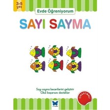 Mavi Kelebek Yayınları Evde Öğreniyorum - Sayı Sayma