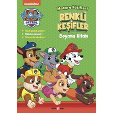 Beta Kids Paw Patrol Macera Kaşifleri Renkli Keşifler Boyama Kitabı