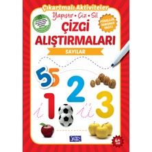 Parıltı Yayınları Sayılar - Çizgi Alıştırmaları