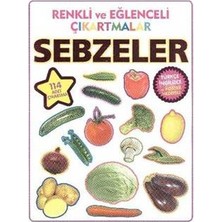 Parıltı Yayınları Renkli ve Eğlenceli Çıkartmalar - Sebzeler (Vegetables)