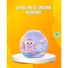 Pazarcan Metal Çocuk Kasası Ayarlanabilir Şifreli Kilitli