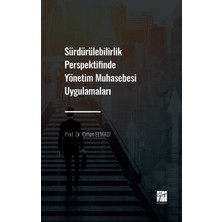Gazi Kitabevi Sürdürülebilirlik Perspektifinde Yönetim Muhasebesi Uygulamaları
