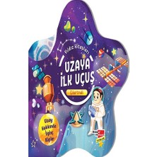 Dikkat Atölyesi Yayınları Çıkartmalı Yıldız Kitapları Serisi - Uzaya Ilk Uçuş