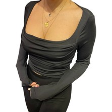 Dila Boutique Kare Yaka Bluz