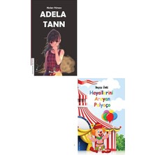 Kitap Müptelası Yayınları Adela Tann - Hayallerini Arayan Palyaço Çocuk Kitapları Seti (2 Kitap)