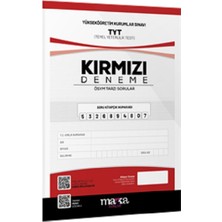 Marka Yayınları 2025 Tyt Yeni Nesil Kırmızı Deneme Tamamı Video Çözümlü