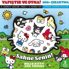 Doğan Çocuk Sahne Senin! Hello Kitty And Friends - Yapıştır ve Oyna! + 100 Çıkartma