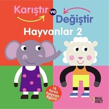 Masalperest Karıştır ve Değiştir Hayvanlar 2 (Ciltli)