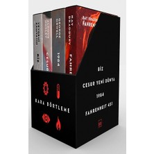 İthaki Yayınları Kara Dörtleme Kutu Set - 4 Kitap (Ciltli)