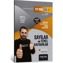 Marka Yayınları 2025 Tyt – Msü Sayılar ve Temel Kavramlar Detaylı Konu Anlatımlı Ders Notu