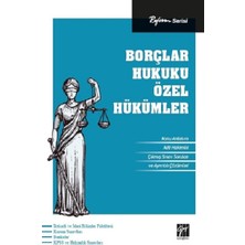 Gazi Kitabevi Reform Serisi Borçlar Hukuku Özel Hükümler