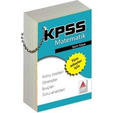 Delta Kültür Yayınevi Delta Kpss Matematik Strateji Kartları