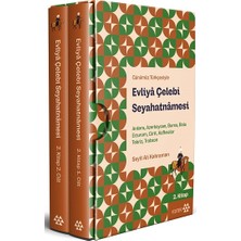 Yeditepe Yayınevi Evliya Çelebi Seyahatnamesi  Ankara, Azerbaycan, Bursa, Bolu, Erzurum, Girit, Kafkaslar, Tebriz, Trabzon  2.kitap 2 Cilt ( Kutul