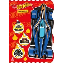 Doğan Çocuk Hot Wheels Bol Bol Boya - Bol Bol Yapıştır Boyama Kitabı - Çıkartma Hediyeli!