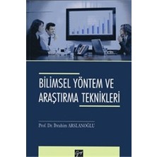 Gazi Kitabevi Bilimsel Yöntem ve Araştırma Teknikleri