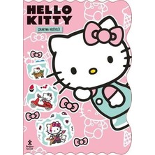 Doğan Çocuk Hello Kitty Bol Bol Boya - Bol Bol Yapıştır Boyama Kitabı - Çıkartma Hediyeli!